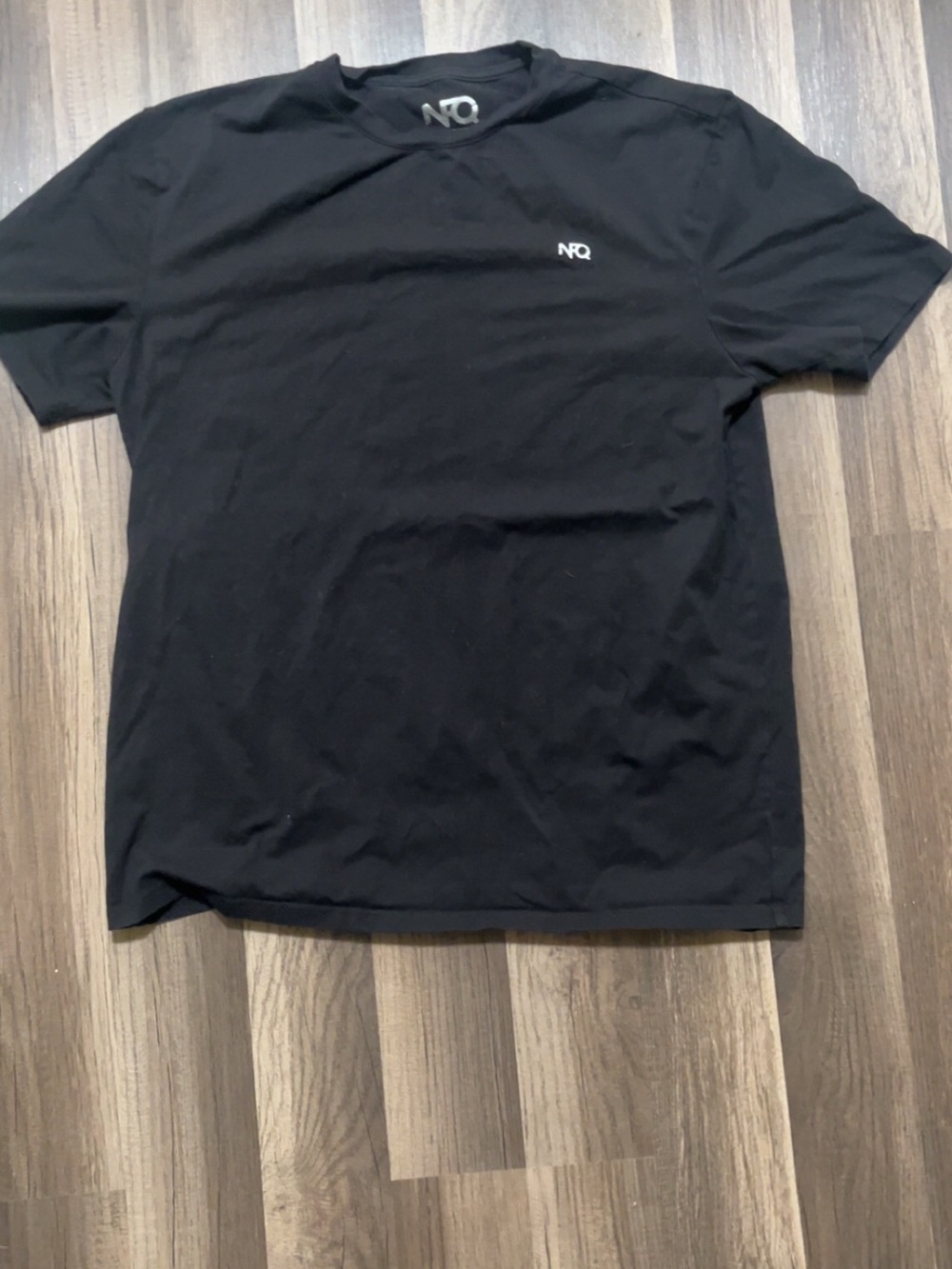 NFQ Men's Medium Black Athletic Stretch Military Tactical T Shirt